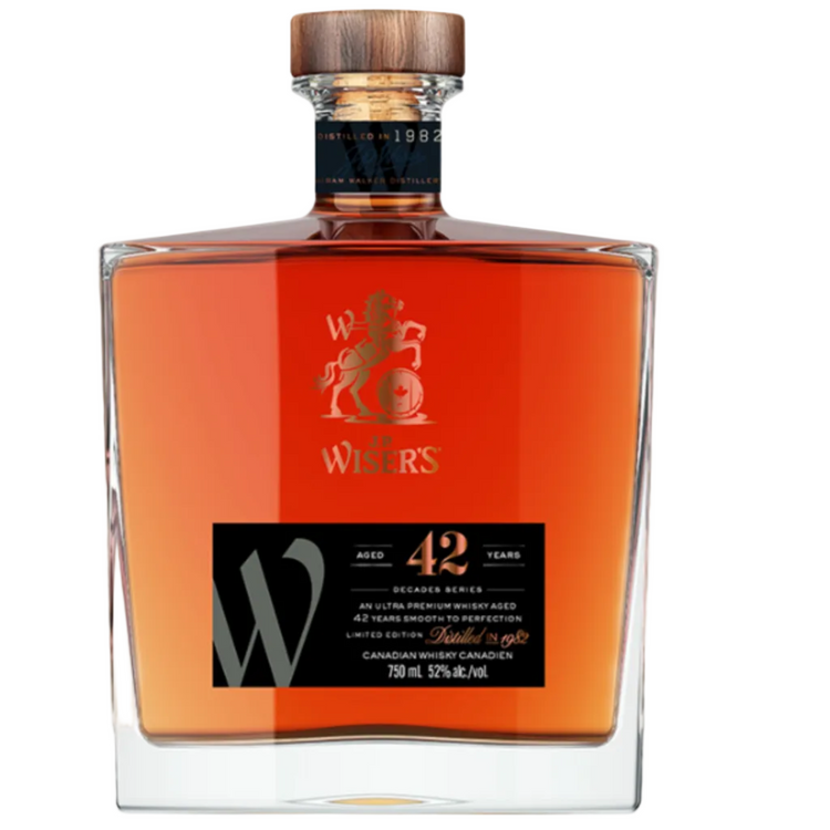 J.P WISER 42 YEAR OLD 750ML