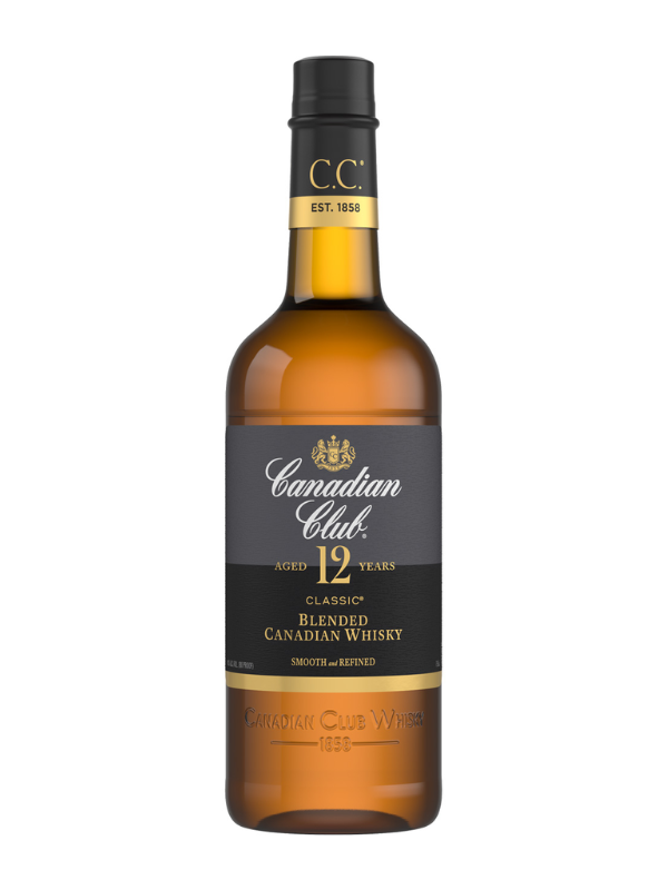 Canadian Club 12 Year Old Classic 40%ABV 750ml