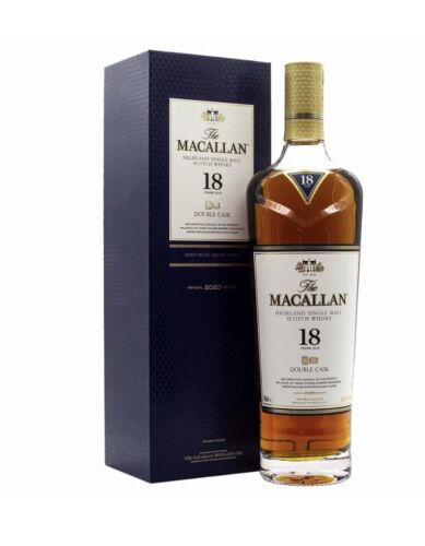 MACALLAN 18 DOUBLE CASK 43%ABV 750ml