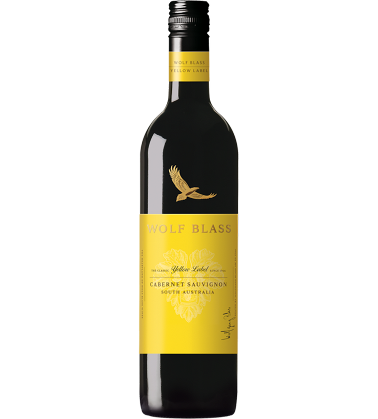 Wolf Blass Yellow Label Cabernet Sauvignon 14.50%ABV 750ml