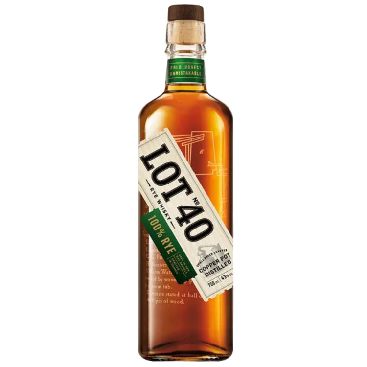 Lot 40 Single Copper Pot Still RYE 750ml