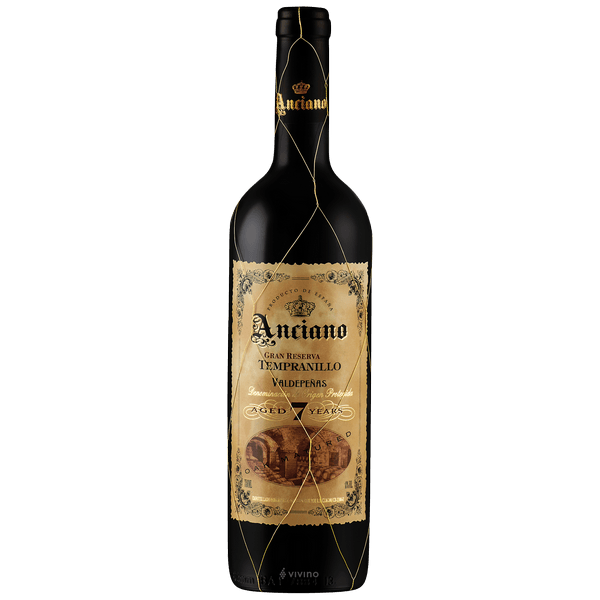 Anciano Gran Reserva - 10 Years Tempranillo 13.00%ABV 750ml
