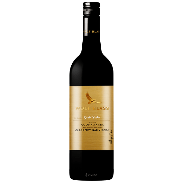 Wolf Blass Gold Label Coonawarra Cabernet Sauvignon 14.00%ABV 750ml