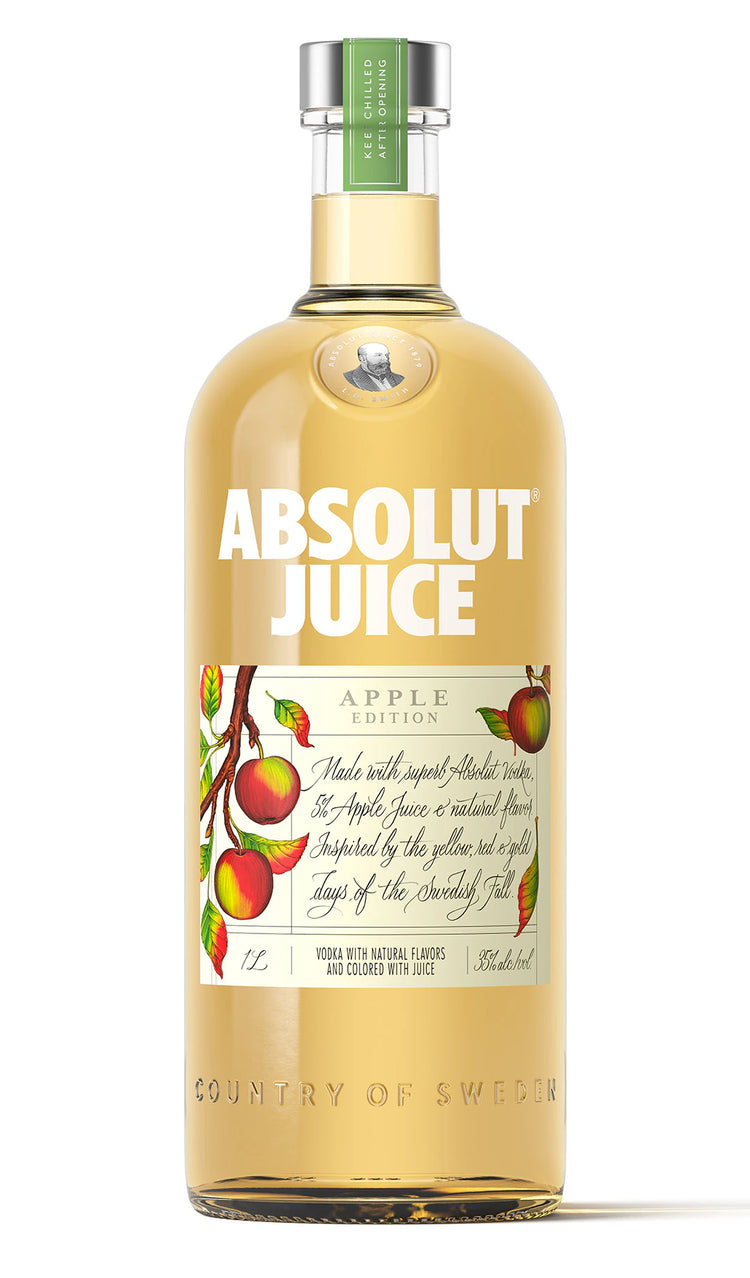 ABSOLUT JUICE APPLE EDITION 35%ABV 750ml