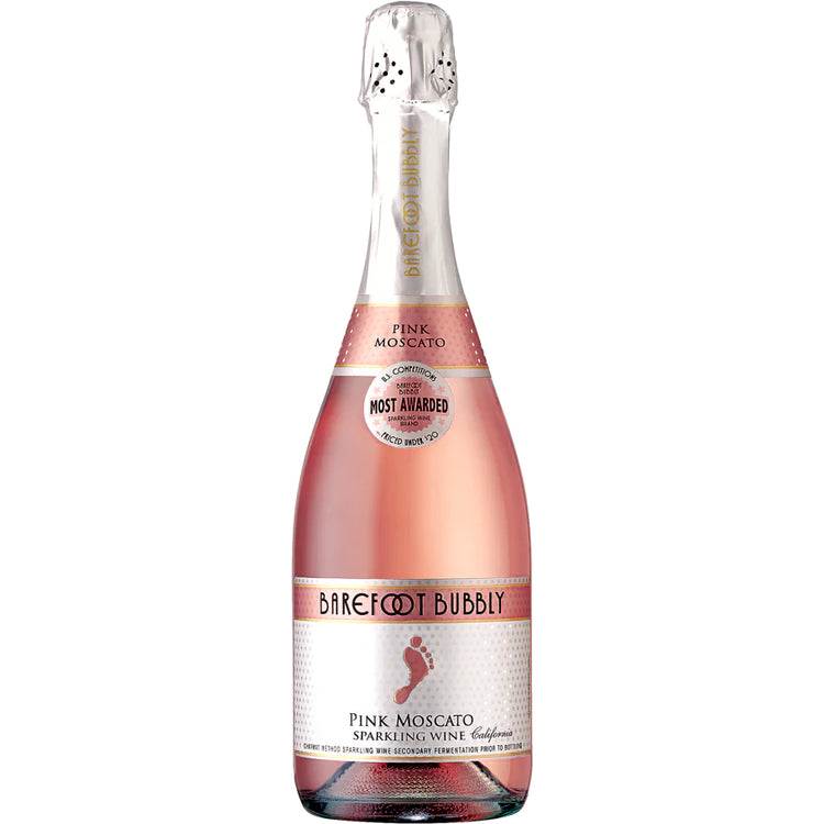 Barefoot Bubbly Pink Moscato (Champagne) 9.50%ABV 750ml