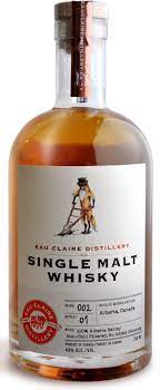 EAU CLAIRE SINGLE MALT 43%ABV 750ml