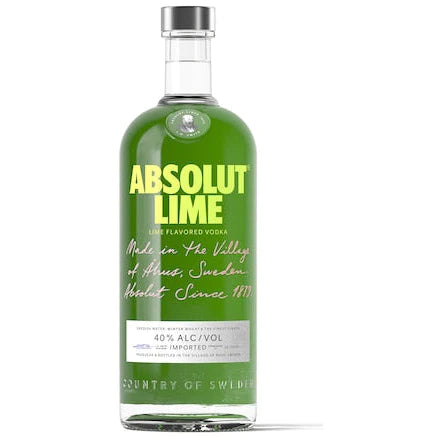 ABSOLUTE LIME 40%ABV 750ml