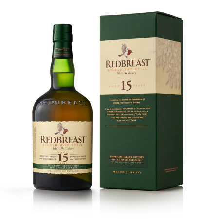 REDBREAST 15 YEAR OLD 46%ABV 750ml
