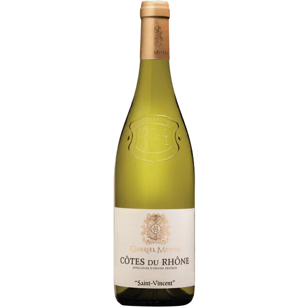 Gabriel Meffre Côtes-Du-Rhône Saint-Vincent Blanc 2021 13.50%ABV 750ml