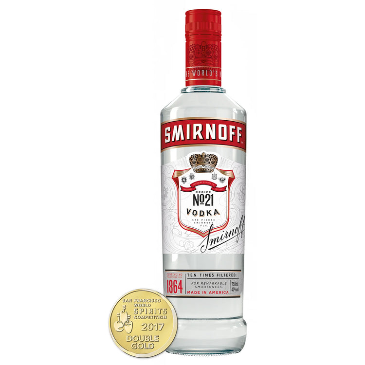 Smirnoff 40%ABV 750ml