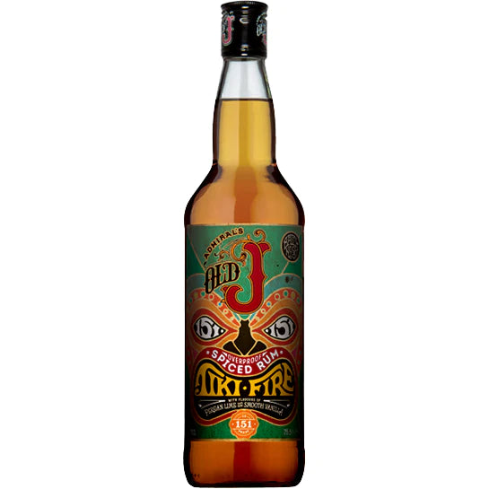 ADMIRAL NELSON'S OLD J PINEAPPLE SPICED RUM 35%ABV 750ml