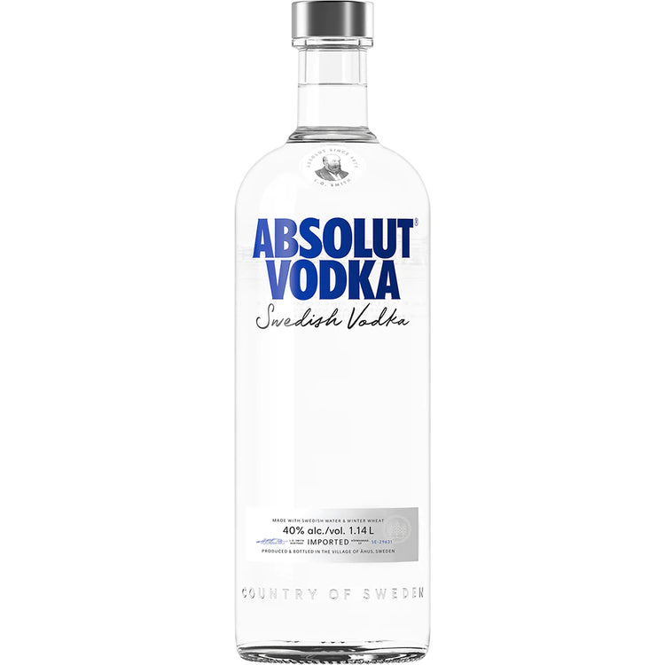 Absolut   40%ABV 1.14L