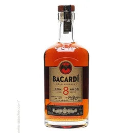 Bacardi 8 Year 750 Ml. 40%ABV 750ml