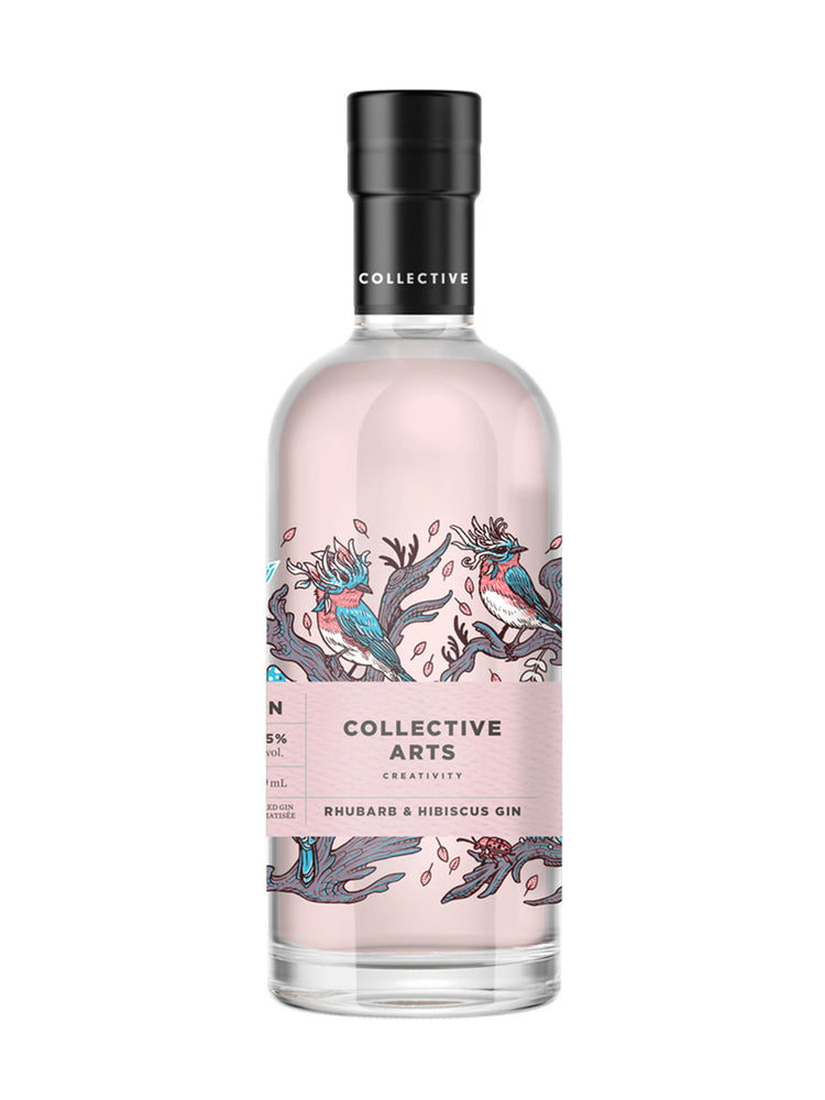 COLLECTIVE ARTS RHUBARB & HIBISCUS GIN 44%ABV 750ml