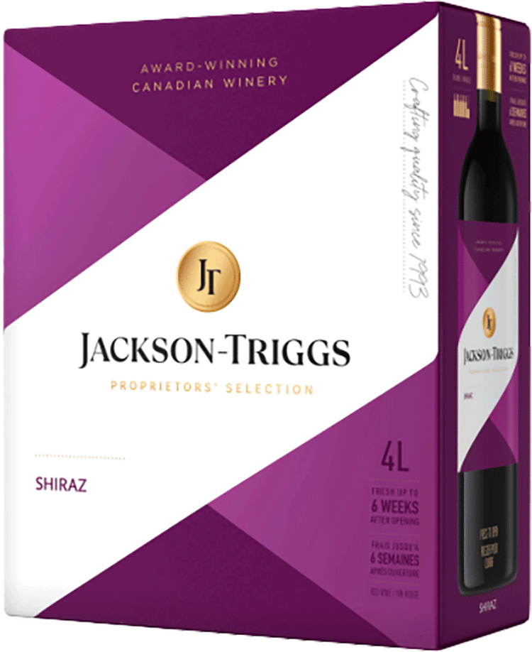 Jackson-Triggs  Proprietors' Selection Shiraz  13.00%ABV  4L