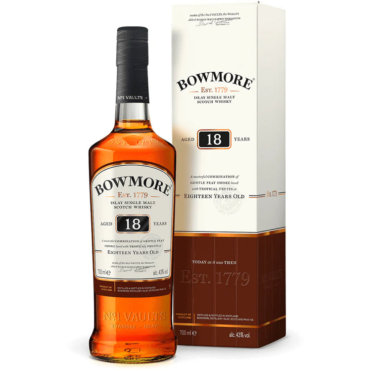 Bowmore 18 Year Old 43%ABV 750ml