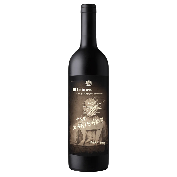 19 Crimes  The Banished Dark Red 2020  13.50%ABV 750ml