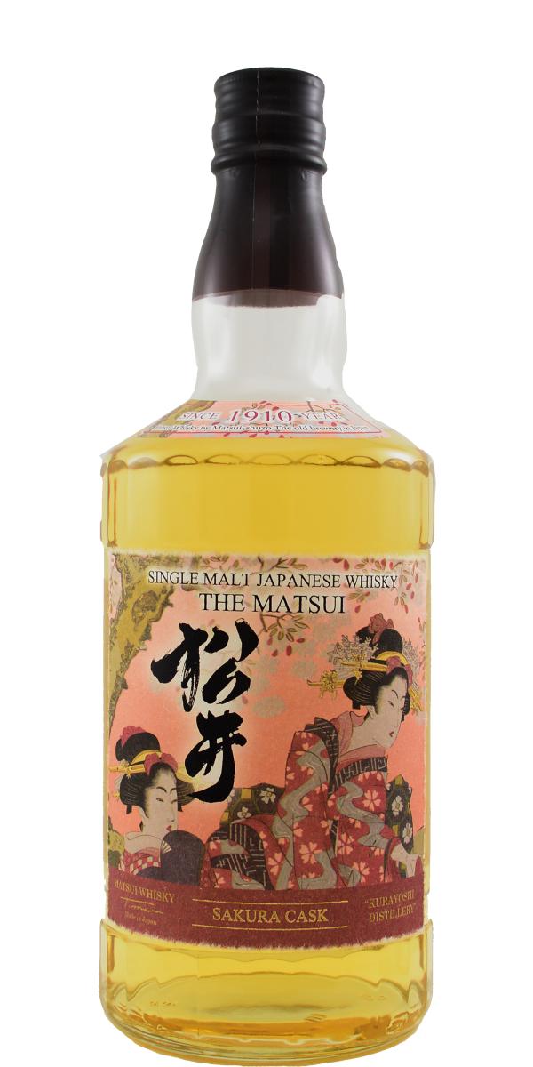 MATSUI SAKURA CASK SINGLE MALT     48%ABV      700ml