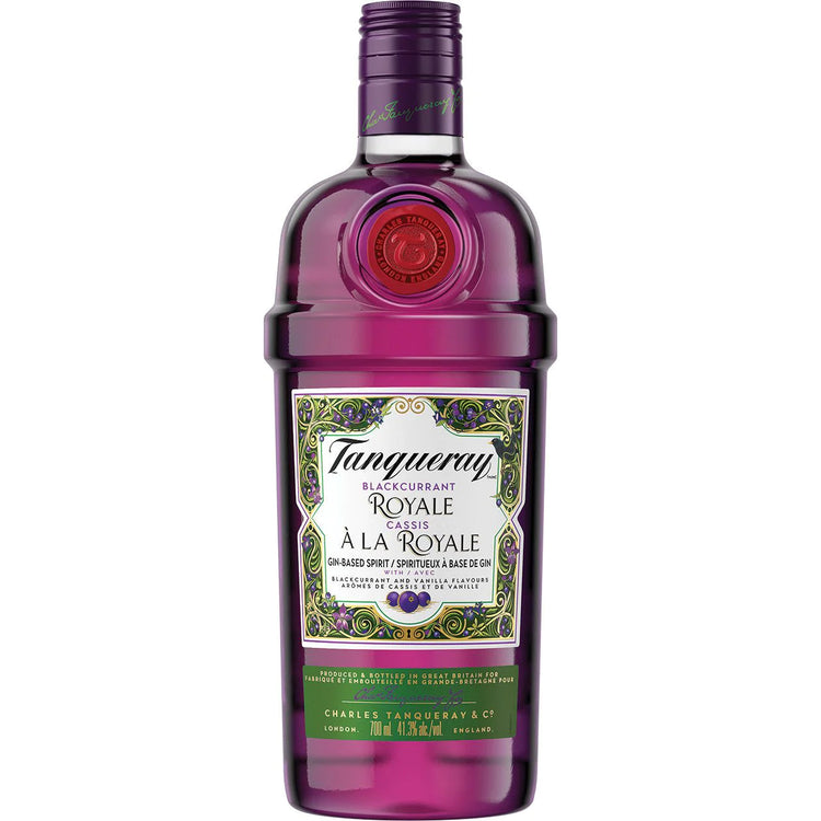 TANQUERAY BLACKCURRNAT ROYALE  41%ABV 700ml