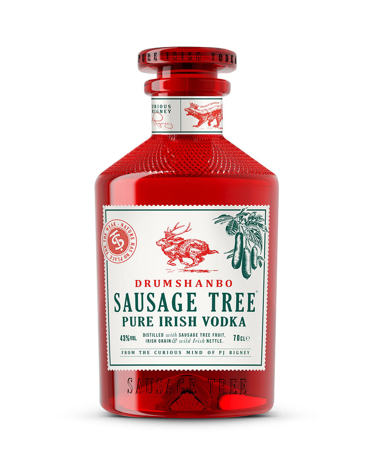 Sausage tree pure irish vodka        43%ABV  750ml