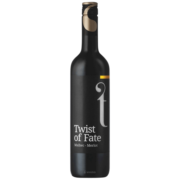 Twist of Fate  Malbec - Merlot   13.00%ABV 750ml