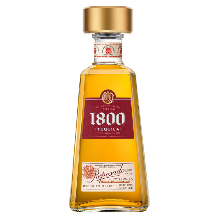 1800 Reposado  40%ABV 750ml