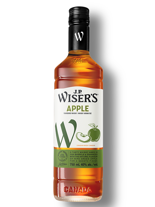 J.p. wiser's deluxe Apple 35%ABV  750ml