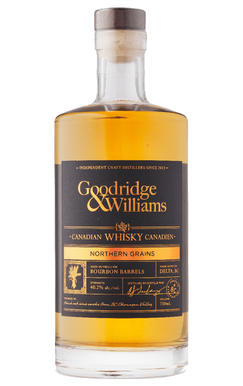 G&W NORTHERN GRAIN WHISKY  40.2%ABV      750ml