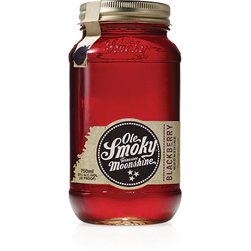 MOONSHINE BLACKBERRY  40%ABV  750mL