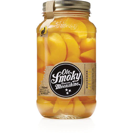 OLE SMOKY MOONSHINE PEACHES  32.5%ABV  750mL