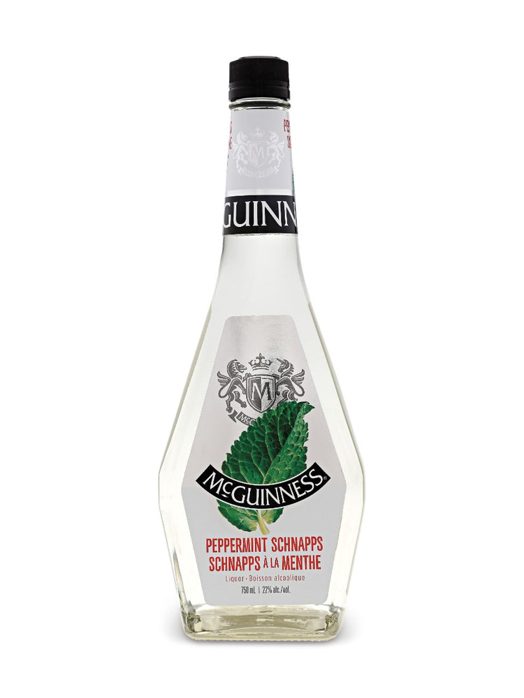 MCGUINNESS PEPPERMINT SCHNAPPS  22%ABV  750mL