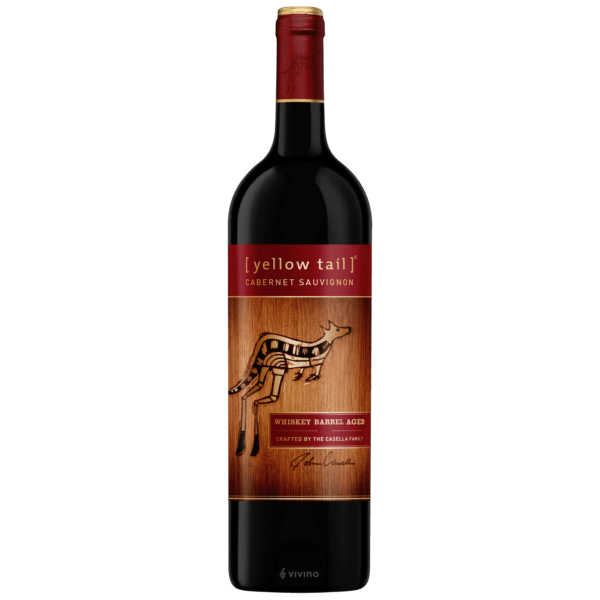 Yellow Tail  Whiskey Barrel Aged Cabernet Sauvignon 2021  14.00%ABV 750ml