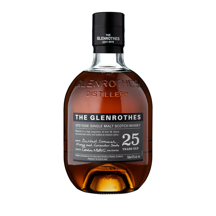 GLENROTHES 25 YEAR OLD       43%ABV 750ml