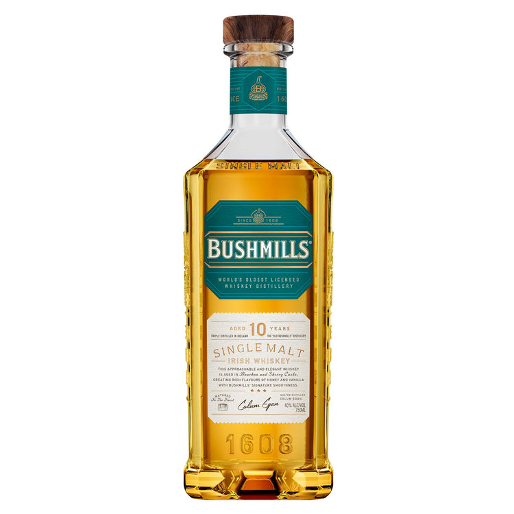 Bushmills 10 Year Old 40% ABV 750ml