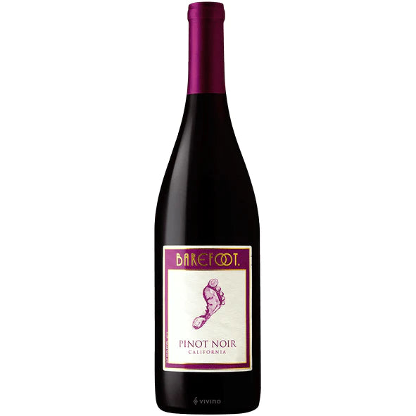 Barefoot  Pinot Noir   13.50%ABV 750ml