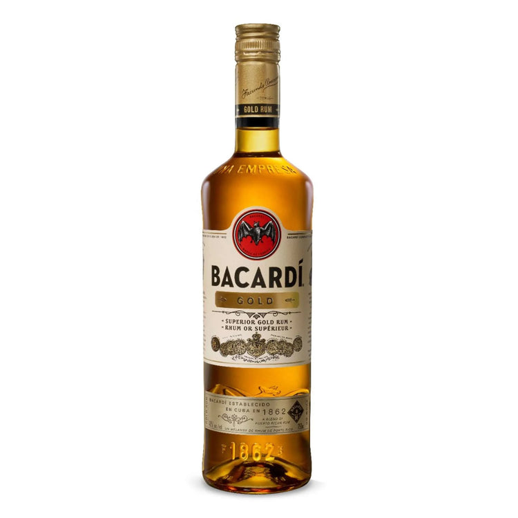 Bacardi Gold Rum 40%ABV 750ml