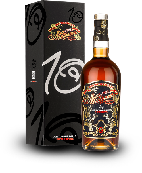 RON MILLONARIO 10 ANIVERSARIO RESERVA 40%ABV 700ml