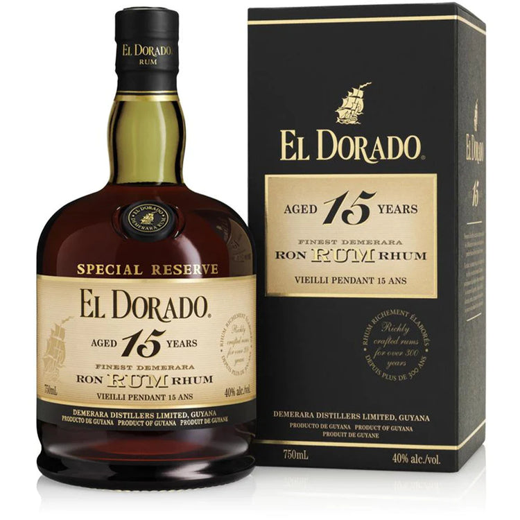 El Dorado 15 Year Old Rum Rum 40%ABV 750ml