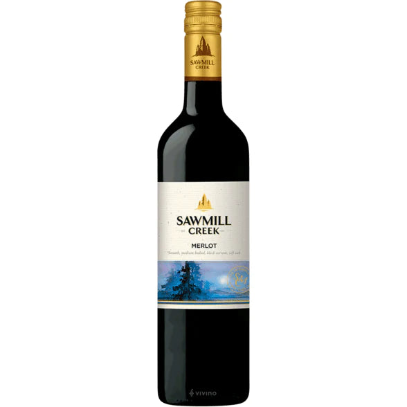 Sawmill Creek  Merlot   11.50%ABV 750ml