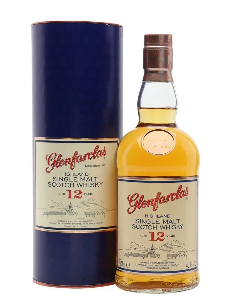 Glenfarclas 12 Year Old                 43%ABV 700ml