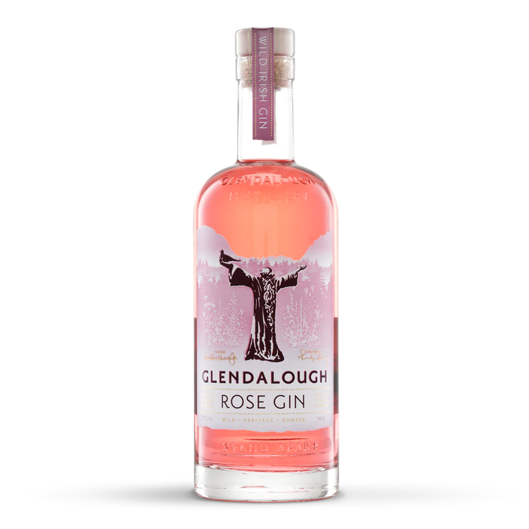 GLENDALOUGH WILD BOTANICAL ROSE GIN  41%ABV 750ml