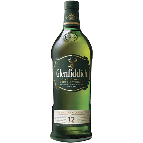 Glenfiddich 12 Year Old Signature Blend 40%ABV 1.75L