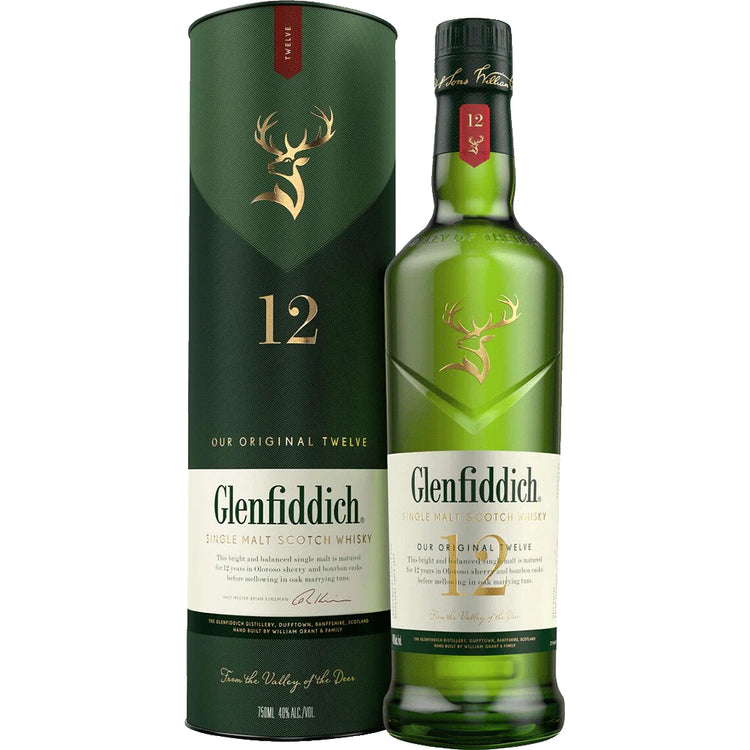 Glenfiddich 12 Year Old Signature Blend 40%ABV 750ml