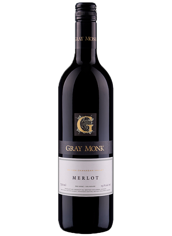 Gray Monk  Merlot 2020  13.60%ABV  750ml