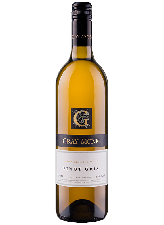 Gray Monk  Pinot Gris 2022  12.80%ABV 750ml