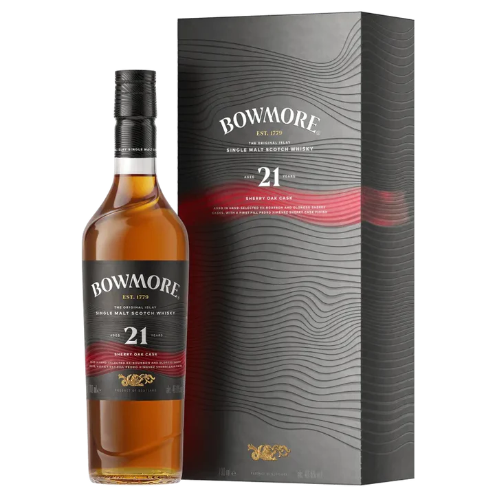 BOWMORE 21 YEAR OLD SHERRY OAK 750ML