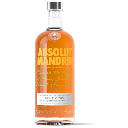 ABSOLUT MANDRIN   40%ABV 750ml