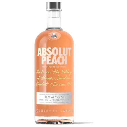 Absolut Apeach  40%ABV 750ml