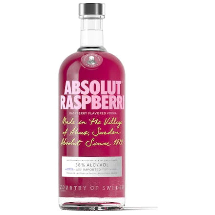 Absolut Raspberri   38%ABV 750ml