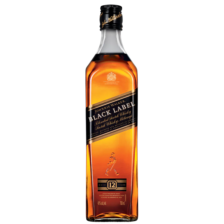 Johnnie Walker Black Label 40%ABV 750ml